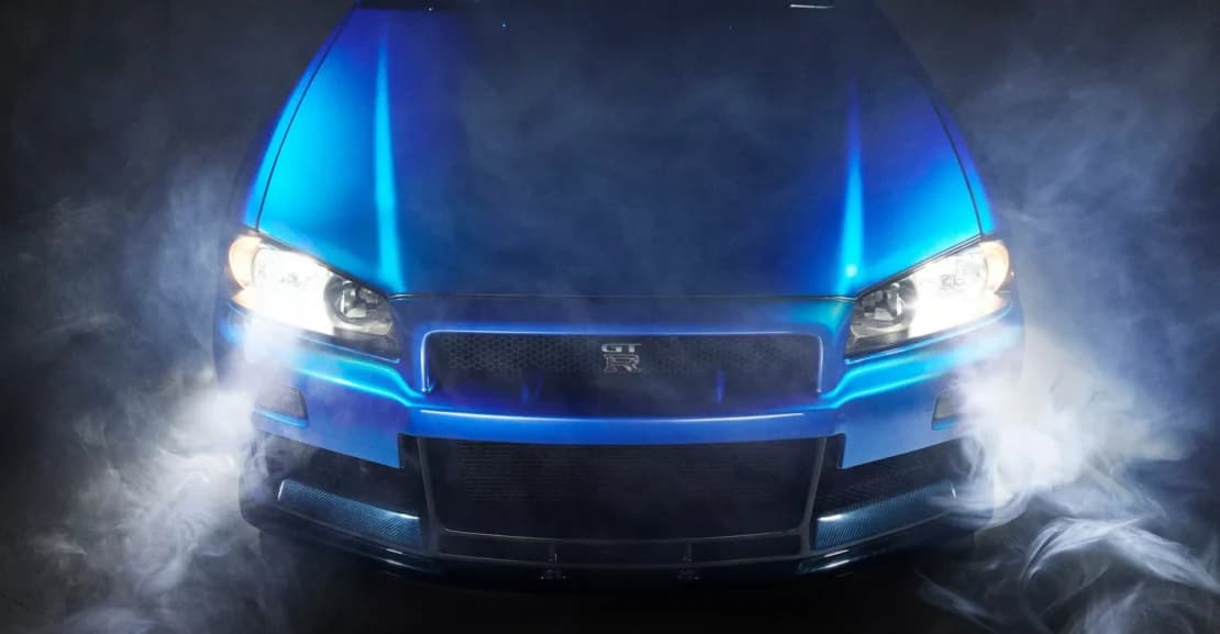 Built by Legends Nissan R34 GT-R Costs $450,000 — A Stunning Bayside Blue Restomod